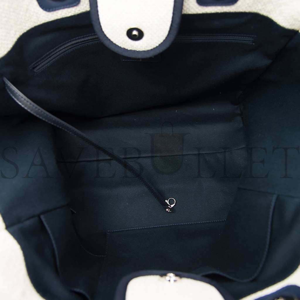 CHANEL DEAUVILLE LARGE TOTE GOLD HARDWARE A66941 (30*50*22cm) CHANEL DEAUVILLE LARGE TOTE GOLD HARDWARE A66941 (30*50*22cm)