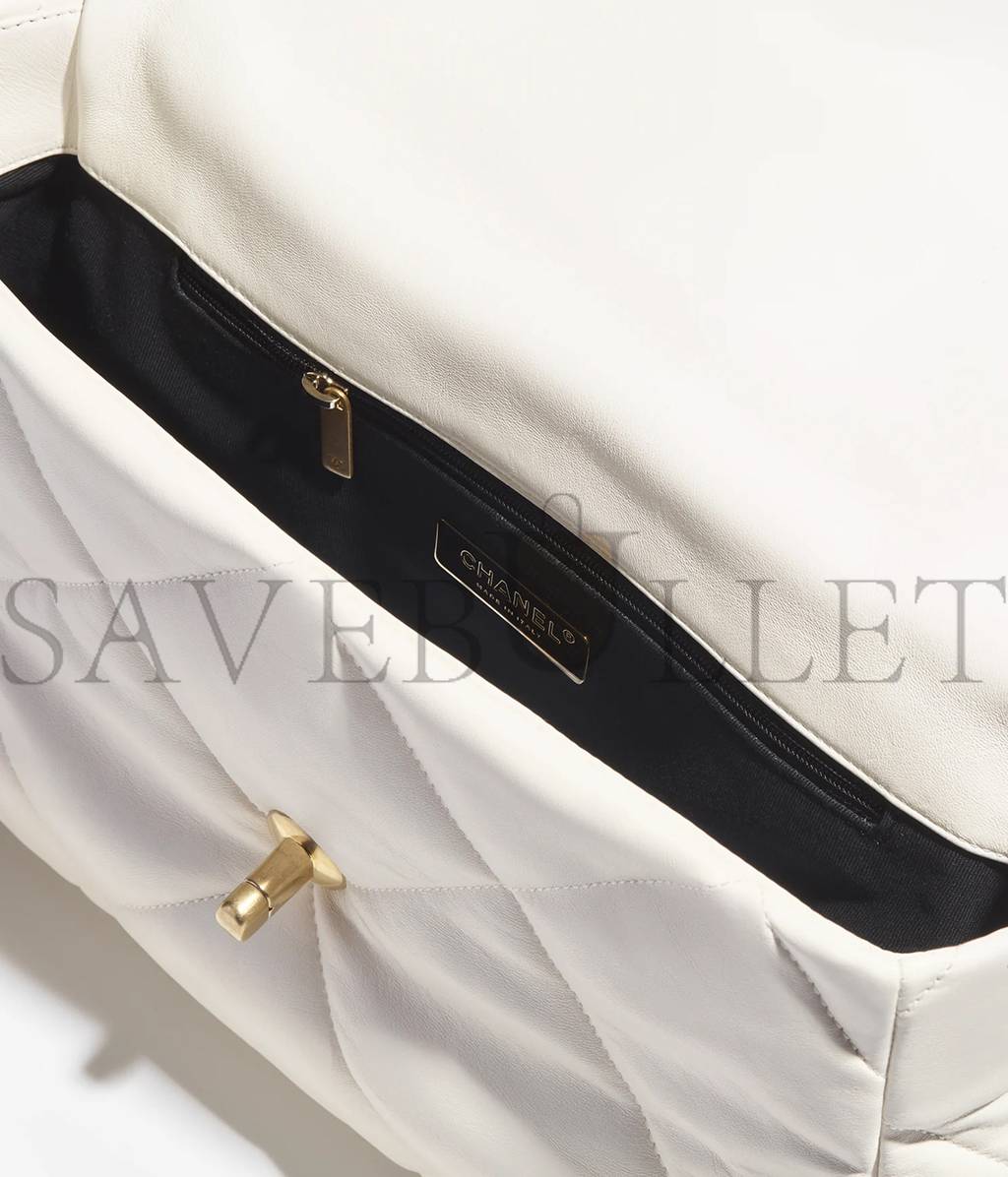 CHANEL 19 LARGE HANDBAG GOLD HARDWARE AS1161 B01564 (30*20*10cm) CHANEL 19 LARGE HANDBAG GOLD HARDWARE AS1161 B01564 (30*20*10cm)