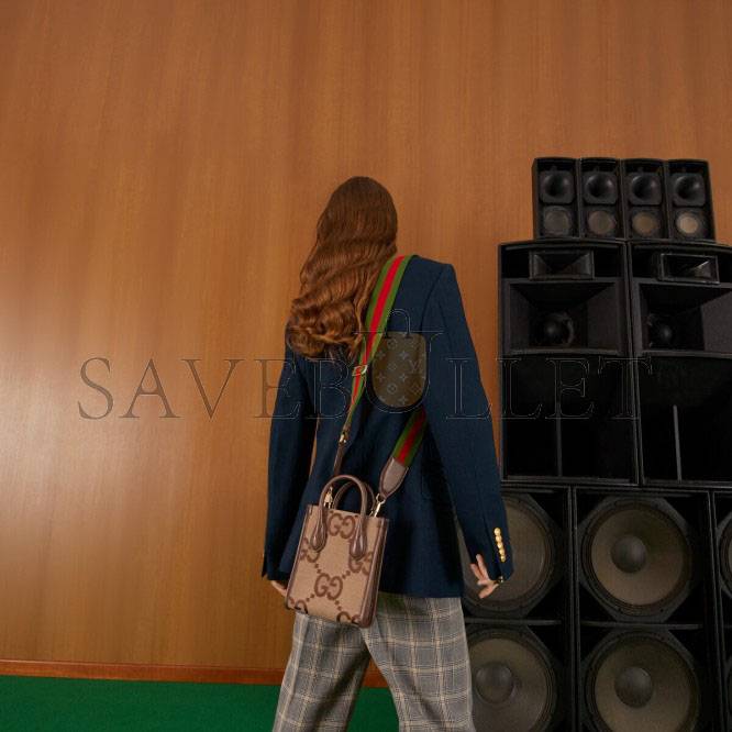 GUCCI JUMBO GG MINI TOTE BAG 699406(7.8*6.3*2.7cm) GUCCI JUMBO GG MINI TOTE BAG 699406(7.8*6.3*2.7cm)