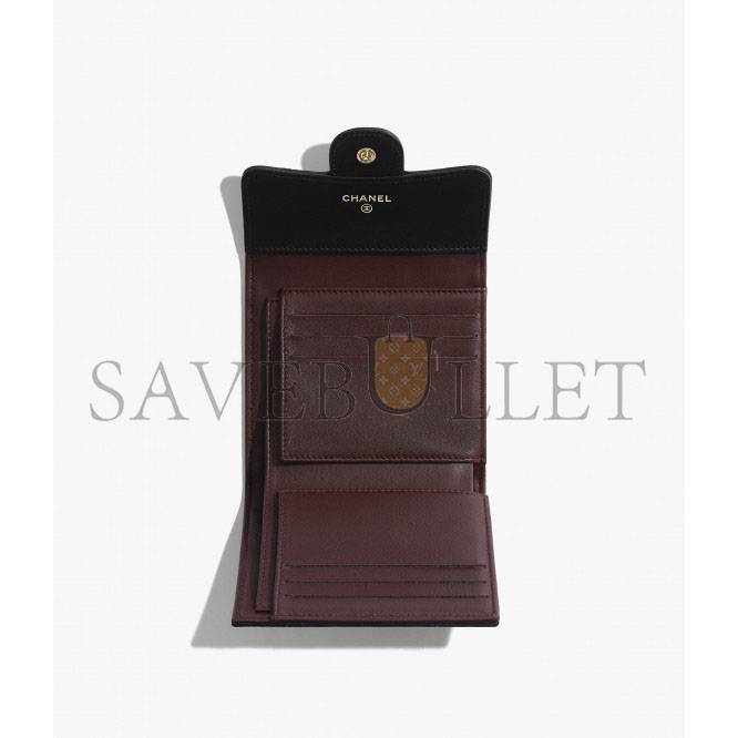 CHANEL CLASSIC SMALL FLAP WALLET GOLD HARDWARE AP0231 Y01295 C3906 (10.5cm*11.5cm*3cm) CHANEL CLASSIC SMALL FLAP WALLET GOLD HARDWARE AP0231 Y01295 C3906 (10.5cm*11.5cm*3cm)