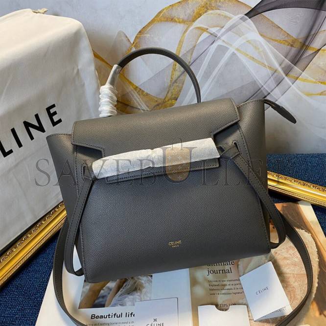 CELINE MICRO BELT BAG 189153ZVA.10DC (24cm*20cm*13cm) CELINE MICRO BELT BAG 189153ZVA.10DC (24cm*20cm*13cm)