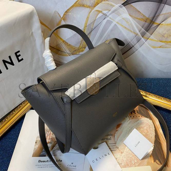 CELINE MICRO BELT BAG 189153ZVA.10DC (24cm*20cm*13cm) CELINE MICRO BELT BAG 189153ZVA.10DC (24cm*20cm*13cm)