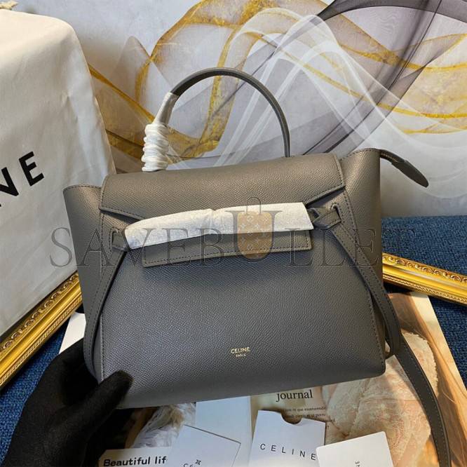 CELINE MICRO BELT BAG 189153ZVA.10DC (24cm*20cm*13cm) CELINE MICRO BELT BAG 189153ZVA.10DC (24cm*20cm*13cm)