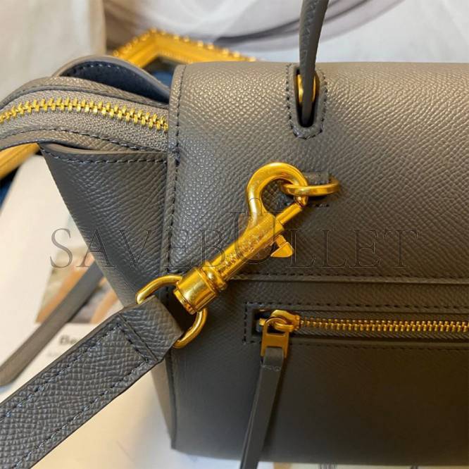 CELINE MICRO BELT BAG 189153ZVA.10DC (24cm*20cm*13cm) CELINE MICRO BELT BAG 189153ZVA.10DC (24cm*20cm*13cm)