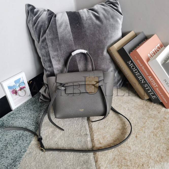 CELINE NANO BELT BAG 189003ZVA.10DC (20*20*10cm) CELINE NANO BELT BAG 189003ZVA.10DC (20*20*10cm)