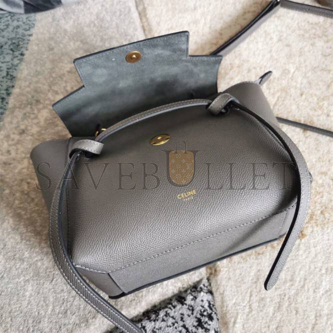 CELINE NANO BELT BAG 189003ZVA.10DC (20*20*10cm) CELINE NANO BELT BAG 189003ZVA.10DC (20*20*10cm)