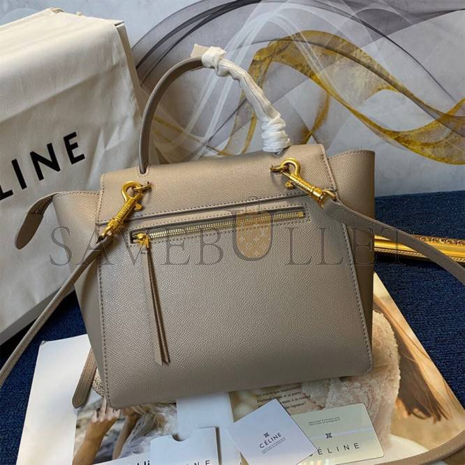 CELINE MICRO BELT BAG 189153ZVA.18LT (24cm*20cm*13cm) CELINE MICRO BELT BAG 189153ZVA.18LT (24cm*20cm*13cm)
