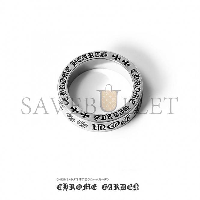 CHROME HEARTS 6MM FUCK YOU SPACER RING CHROME HEARTS 6MM FUCK YOU SPACER RING