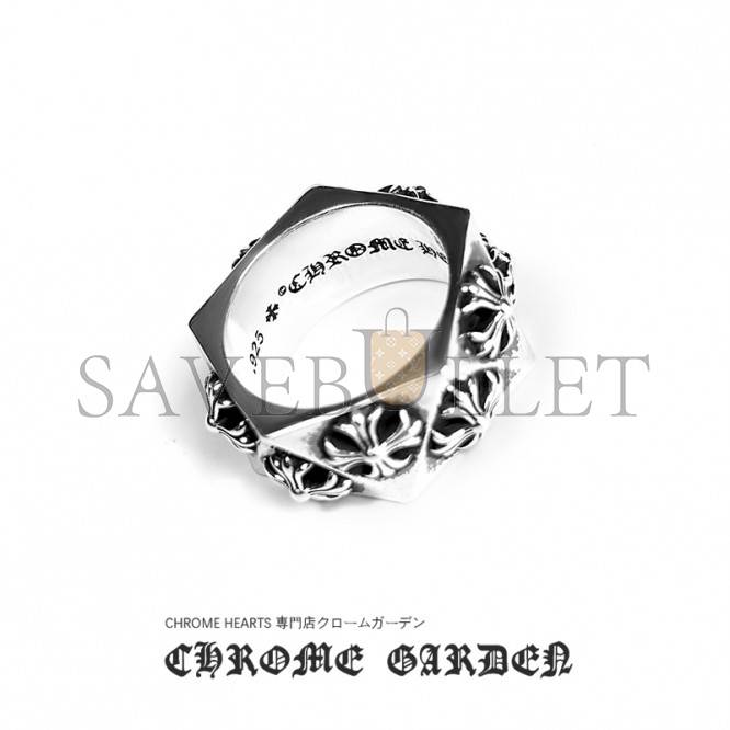 CHROME HEARTS CH PLUS PENTAGON RING CHROME HEARTS CH PLUS PENTAGON RING