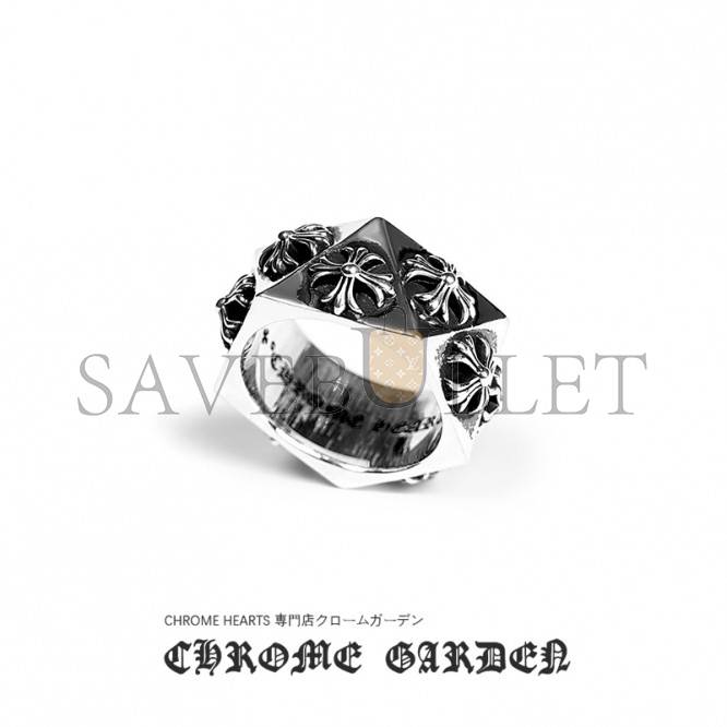 CHROME HEARTS CH PLUS PENTAGON RING CHROME HEARTS CH PLUS PENTAGON RING