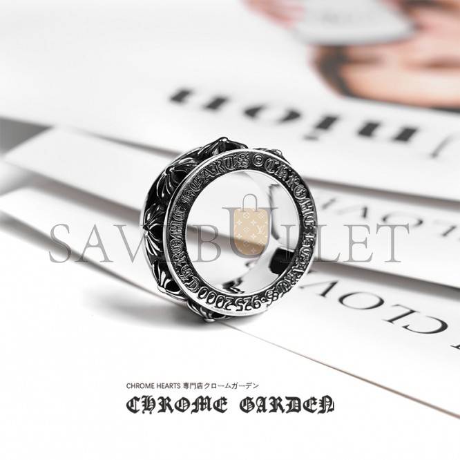 CHROME HEARTS CHX SPINNER RING CHROME HEARTS CHX SPINNER RING