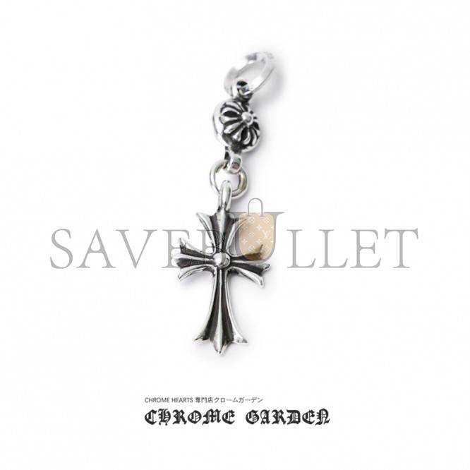 CHROME HEARTS CROSS WITH ONE SILVER BALL CHARM(Pendant Only) CHROME HEARTS CROSS WITH ONE SILVER BALL CHARM(Pendant Only)