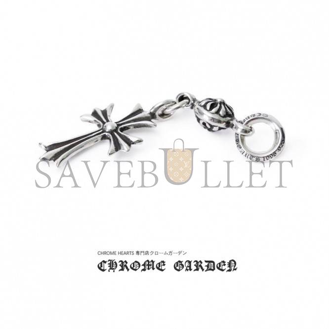CHROME HEARTS CROSS WITH ONE SILVER BALL CHARM(Pendant Only) CHROME HEARTS CROSS WITH ONE SILVER BALL CHARM(Pendant Only)