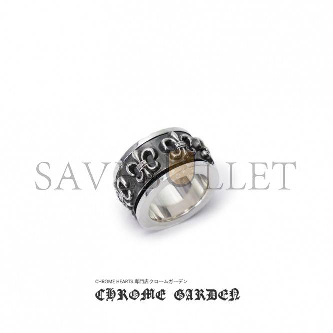 CHROME HEARTS BS FLEUR SPINNER RING CHROME HEARTS BS FLEUR SPINNER RING
