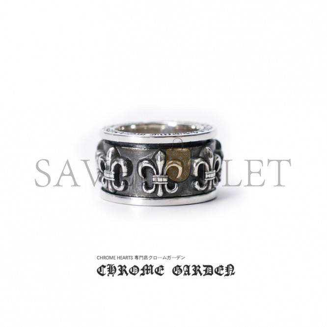 CHROME HEARTS BS FLEUR SPINNER RING CHROME HEARTS BS FLEUR SPINNER RING
