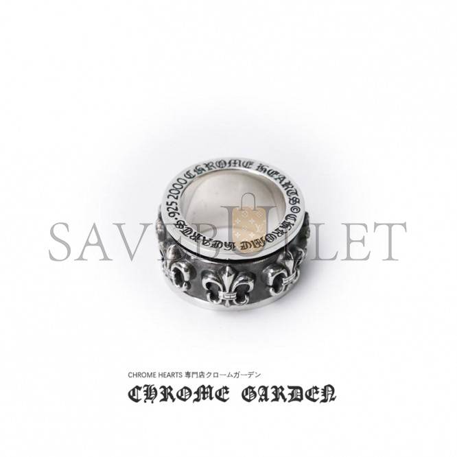 CHROME HEARTS BS FLEUR SPINNER RING CHROME HEARTS BS FLEUR SPINNER RING