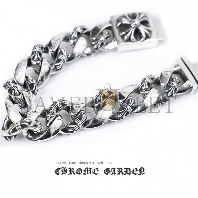 CHROME HEARTS FANCY CHAIN BOX BRACELET CHROME HEARTS FANCY CHAIN BOX BRACELET
