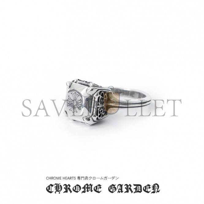CHROME HEARTS BUTTERFLY CROSS COCKTAIL RING CHROME HEARTS BUTTERFLY CROSS COCKTAIL RING