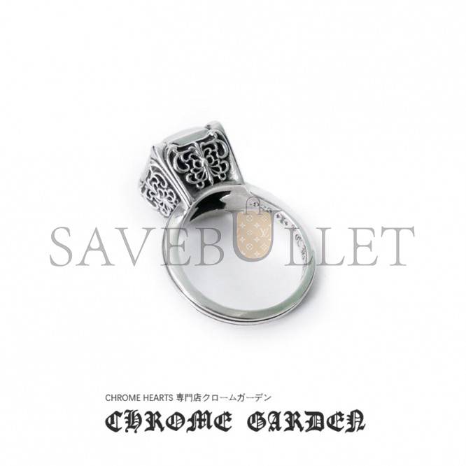 CHROME HEARTS BUTTERFLY CROSS COCKTAIL RING CHROME HEARTS BUTTERFLY CROSS COCKTAIL RING