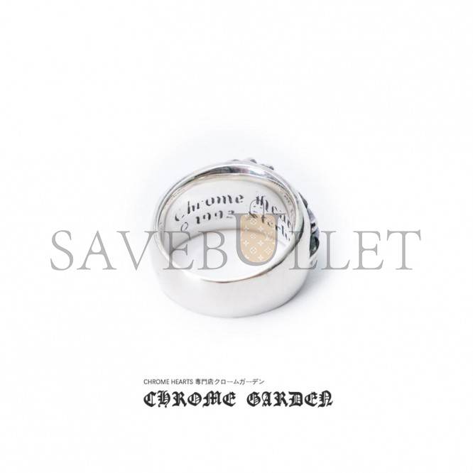 CHROME HEARTS FLORAL CROSS RING CHROME HEARTS FLORAL CROSS RING