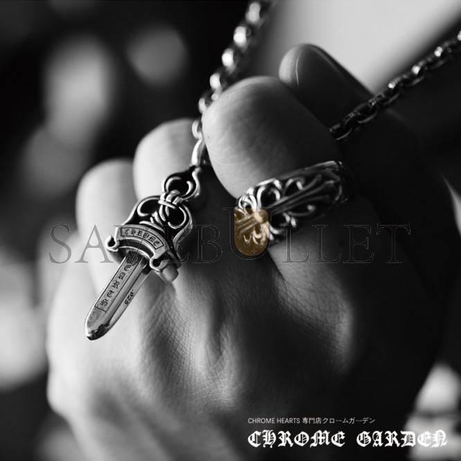 CHROME HEARTS FLORAL CROSS RING CHROME HEARTS FLORAL CROSS RING