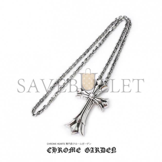CHROME HEARTS LARGE DOUBLE CROSS PENDANT CHROME HEARTS LARGE DOUBLE CROSS PENDANT