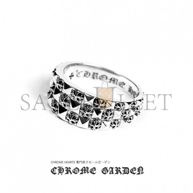 CHROME HEARTS MULTI CH PLUS STACK RING CHROME HEARTS MULTI CH PLUS STACK RING