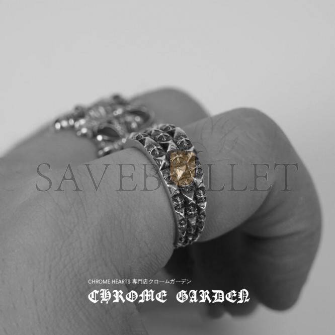 CHROME HEARTS MULTI CH PLUS STACK RING CHROME HEARTS MULTI CH PLUS STACK RING