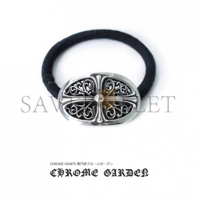 CHROME HEARTS TINY FLORAL HAIR TIE CHROME HEARTS TINY FLORAL HAIR TIE