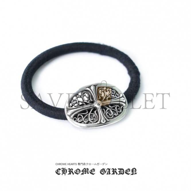 CHROME HEARTS TINY FLORAL HAIR TIE CHROME HEARTS TINY FLORAL HAIR TIE