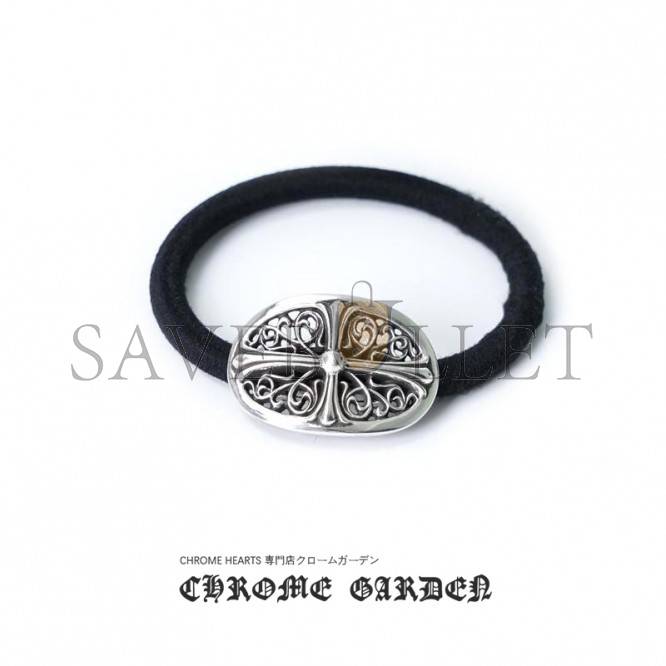 CHROME HEARTS TINY FLORAL HAIR TIE CHROME HEARTS TINY FLORAL HAIR TIE