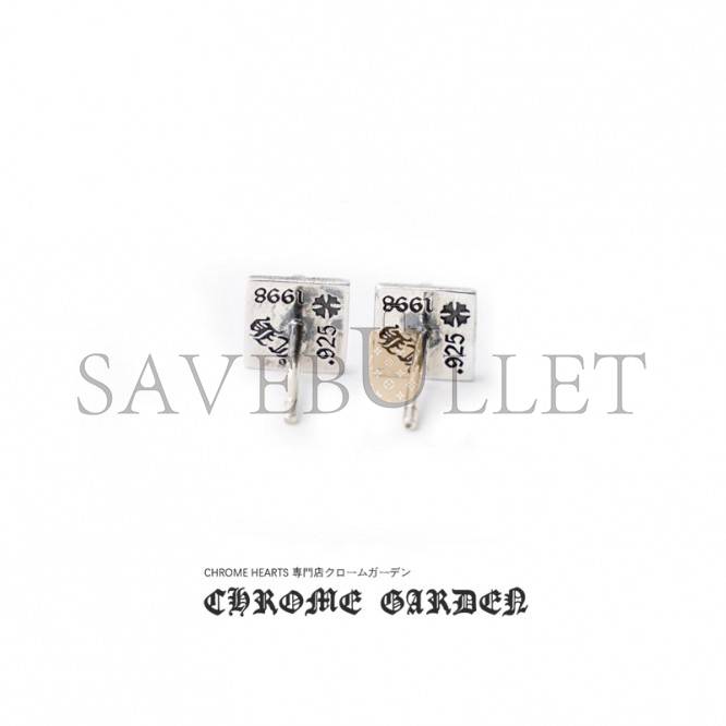 CHROME HEARTS PYRAMID PLUS STUD EARRINGS CHROME HEARTS PYRAMID PLUS STUD EARRINGS