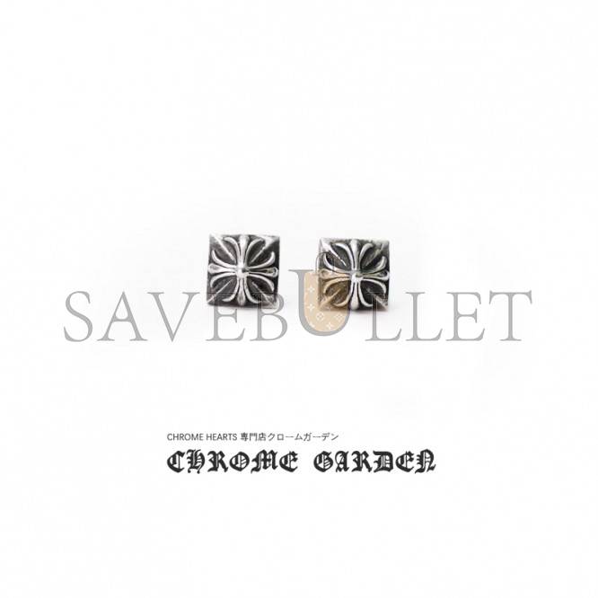 CHROME HEARTS PYRAMID PLUS STUD EARRINGS CHROME HEARTS PYRAMID PLUS STUD EARRINGS