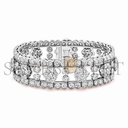 VAN CLEEF ARPELS SNOWFLAKE BRACELET - PLATINUM, DIAMOND VCARO3RH00 VAN CLEEF ARPELS SNOWFLAKE BRACELET - PLATINUM, DIAMOND VCARO3RH00