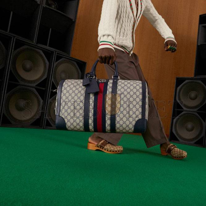 GUCCI OPHIDIA MEDIUM DUFFLE BAG 681295 9C2SN 4076 (44*27*24cm) GUCCI OPHIDIA MEDIUM DUFFLE BAG 681295 9C2SN 4076 (44*27*24cm)