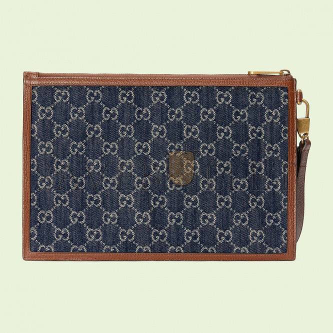 GUCCI POUCH WITH INTERLOCKING&G 672953 (30.5*21*1.5cm) GUCCI POUCH WITH INTERLOCKING&G 672953 (30.5*21*1.5cm)