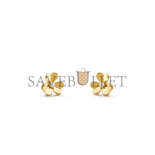 VAN CLEEF ARPELS FRIVOLE EARRINGS, MINI MODEL - YELLOW GOLD, DIAMOND VCARP0J300 VAN CLEEF ARPELS FRIVOLE EARRINGS, MINI MODEL - YELLOW GOLD, DIAMOND VCARP0J300