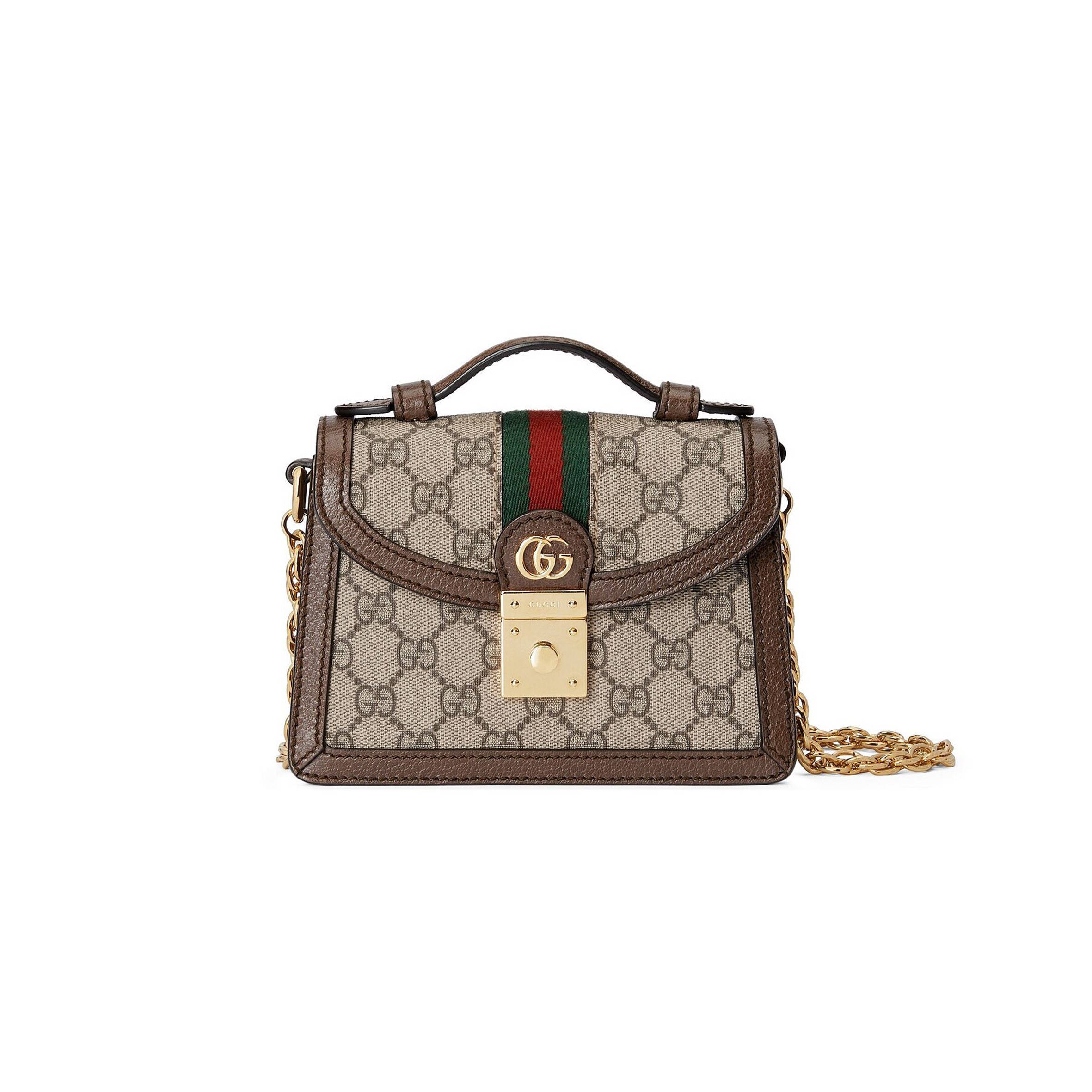 GUCCI OPHIDIA GG MINI SHOULDER BAG 696180 (17.5*13*6cm) GUCCI OPHIDIA GG MINI SHOULDER BAG 696180 (17.5*13*6cm)