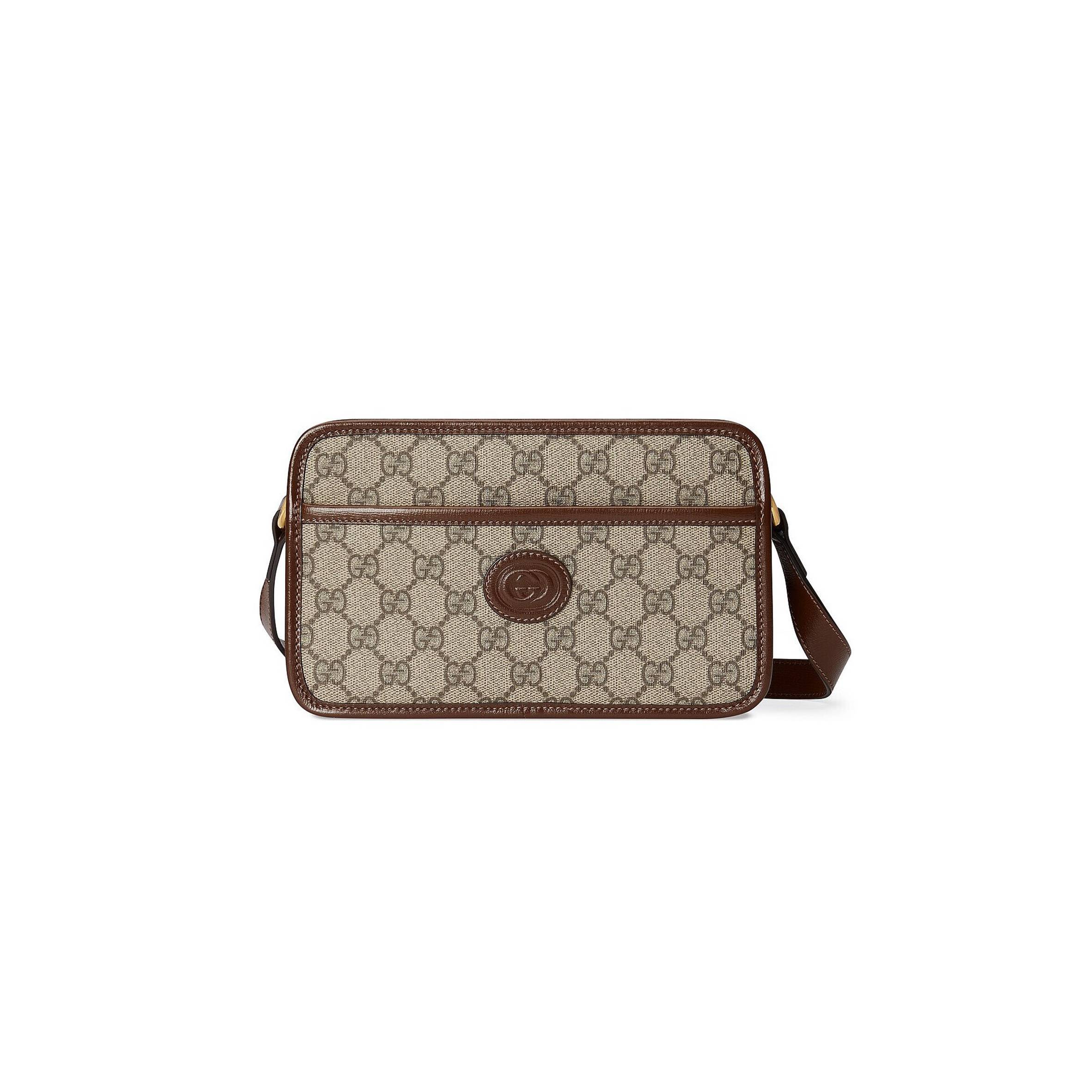 GUCCI MINI BAG WITH INTERLOCKING G 658572 (22.5*14*7cm) GUCCI MINI BAG WITH INTERLOCKING G 658572 (22.5*14*7cm)
