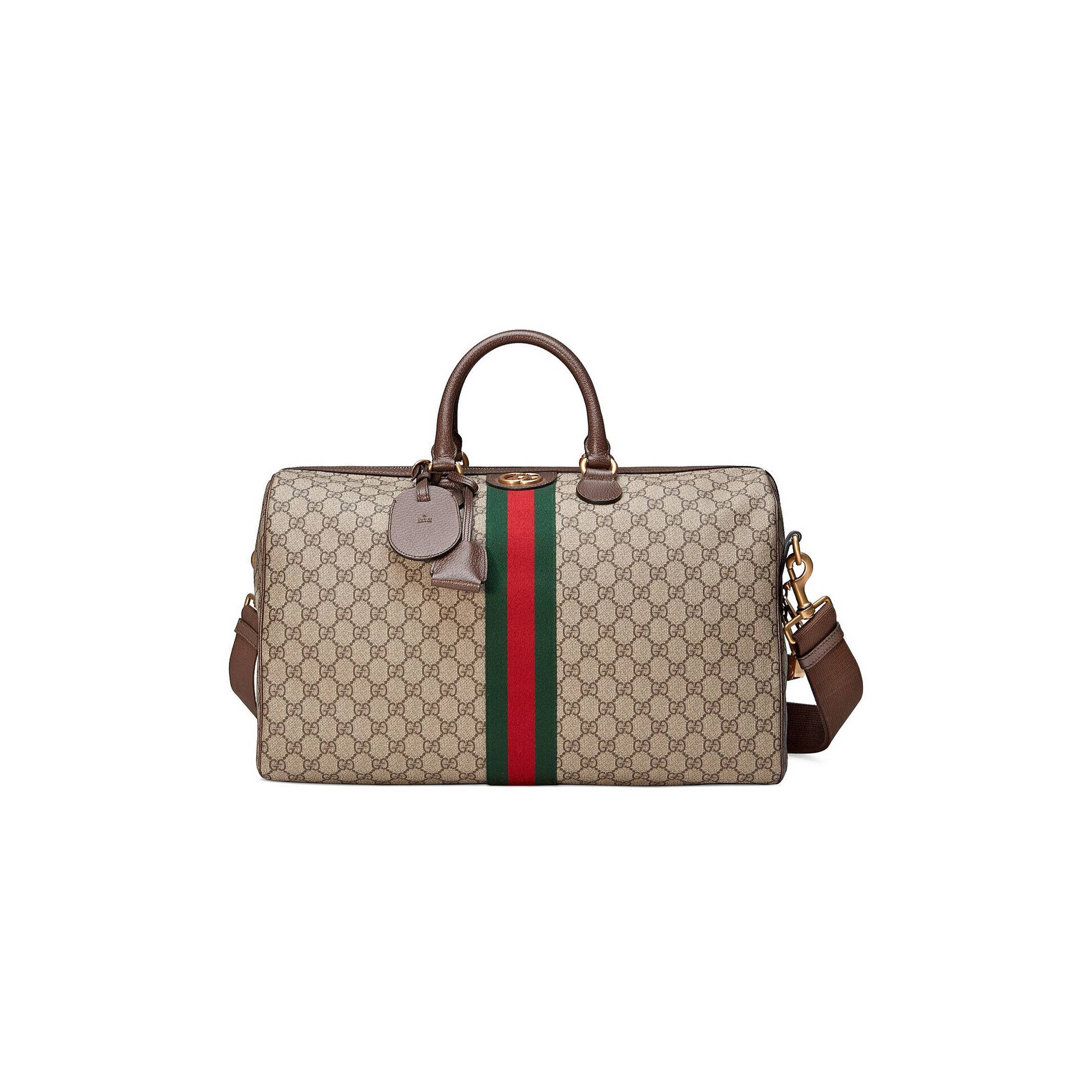 GUCCI SAVOY MEDIUM DUFFLE BAG 25453589 (44*27*24cm) GUCCI SAVOY MEDIUM DUFFLE BAG 25453589 (44*27*24cm)