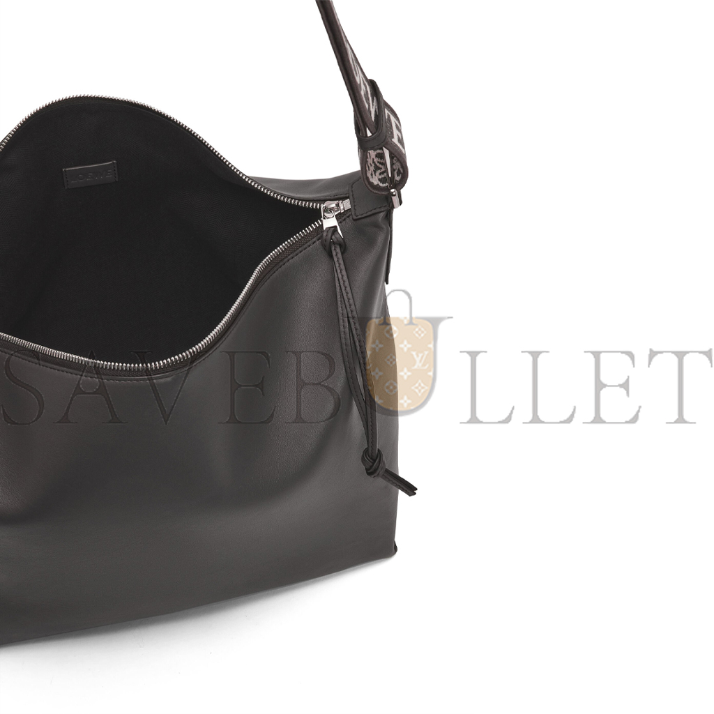 LOEWE CUBI CROSSBODY BAG IN SUPPLE SMOOTH CALFSKIN AND JACQUARD (44*30*18cm) LOEWE CUBI CROSSBODY BAG IN SUPPLE SMOOTH CALFSKIN AND JACQUARD (44*30*18cm)