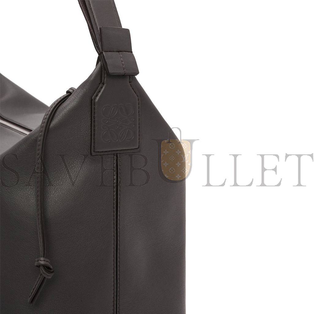 LOEWE CUBI CROSSBODY BAG IN SUPPLE SMOOTH CALFSKIN AND JACQUARD (44*30*18cm) LOEWE CUBI CROSSBODY BAG IN SUPPLE SMOOTH CALFSKIN AND JACQUARD (44*30*18cm)