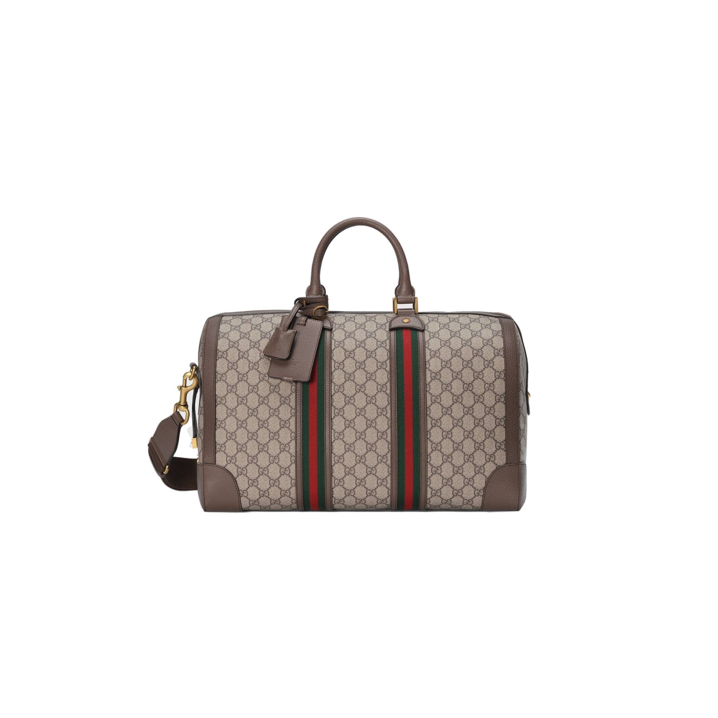 GUCCI GG MEDIUM CARRY-ON DUFFLE 547953 (44*27*24cm) GUCCI GG MEDIUM CARRY-ON DUFFLE 547953 (44*27*24cm)