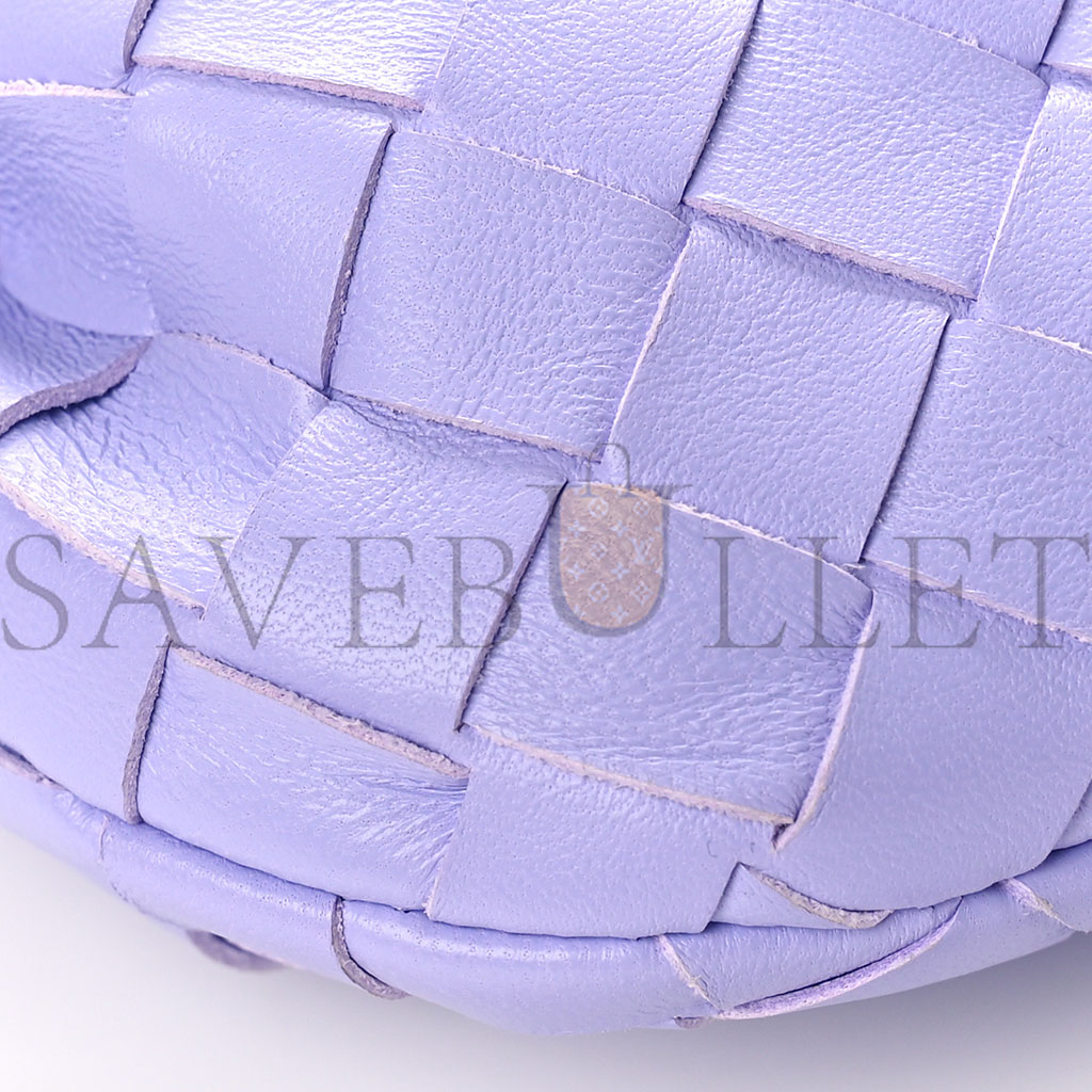BOTTEGA VENETA NAPPA INTRECCIATO CANDY JODIE WISTERIA (18*12*8cm) BOTTEGA VENETA NAPPA INTRECCIATO CANDY JODIE WISTERIA (18*12*8cm)