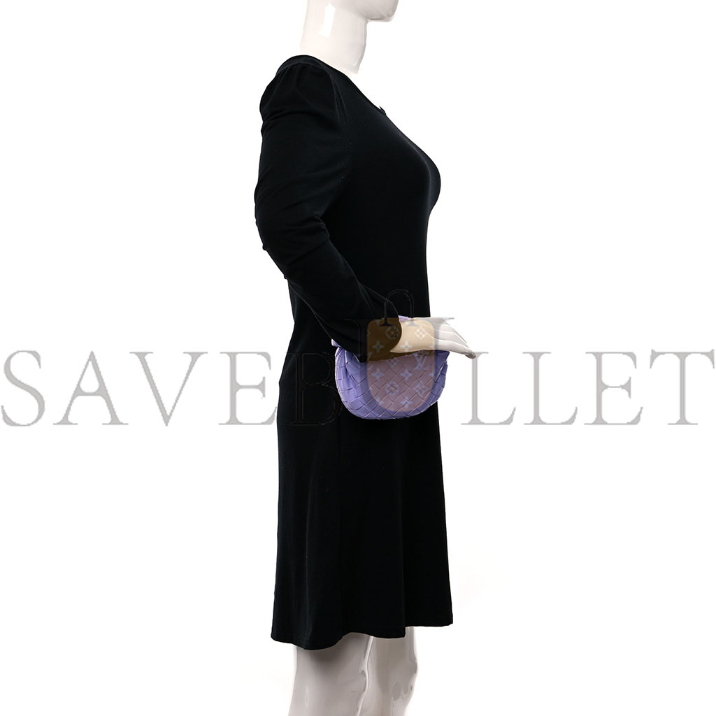 BOTTEGA VENETA NAPPA INTRECCIATO CANDY JODIE WISTERIA (18*12*8cm) BOTTEGA VENETA NAPPA INTRECCIATO CANDY JODIE WISTERIA (18*12*8cm)