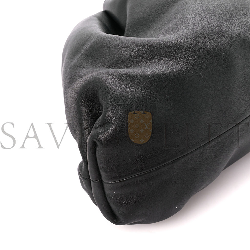BOTTEGA VENETA SMOOTH BUTTER CALF TEEN POUCH BLACK (38*18*8) BOTTEGA VENETA SMOOTH BUTTER CALF TEEN POUCH BLACK (38*18*8)
