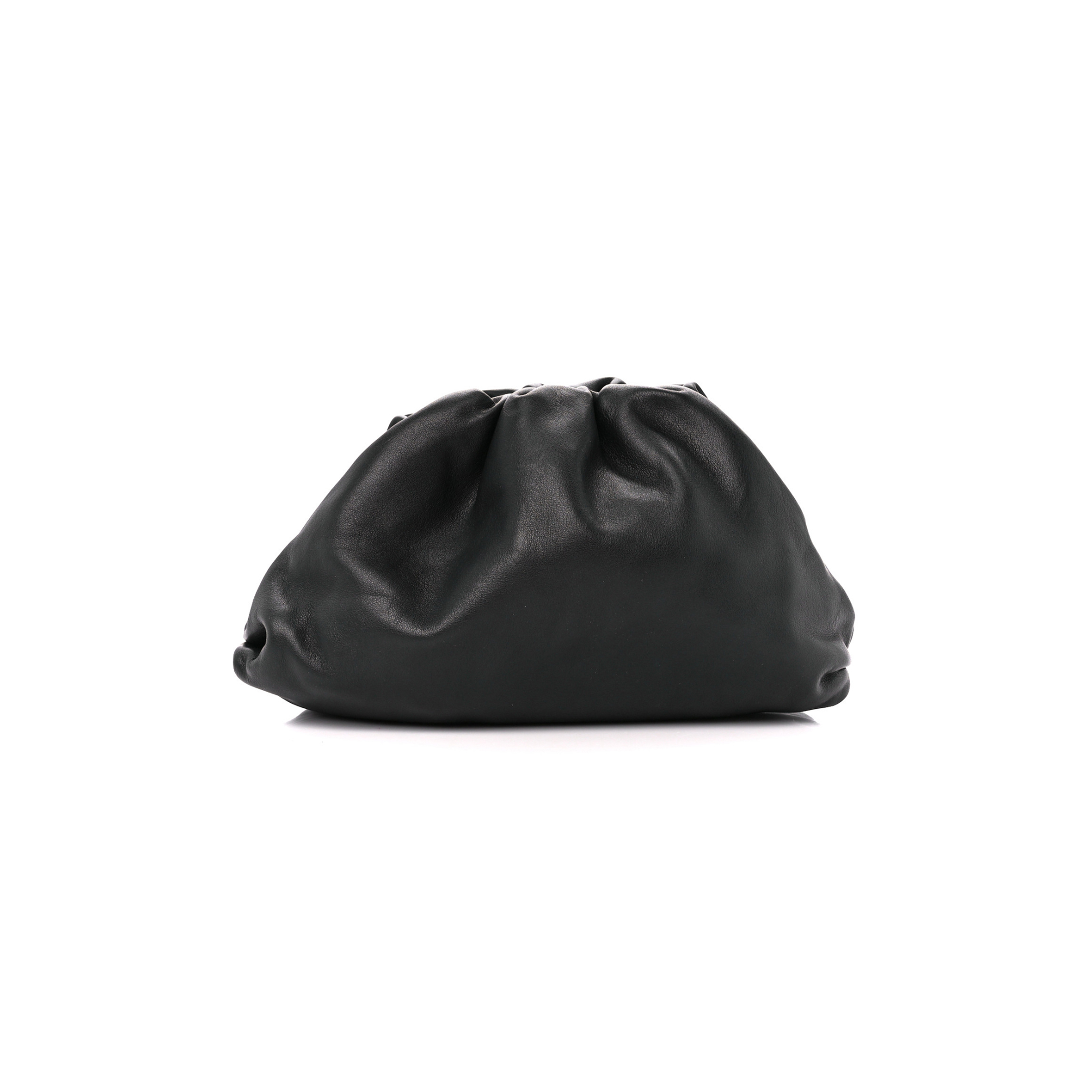 BOTTEGA VENETA SMOOTH BUTTER CALF TEEN POUCH BLACK (38*18*8) BOTTEGA VENETA SMOOTH BUTTER CALF TEEN POUCH BLACK (38*18*8)