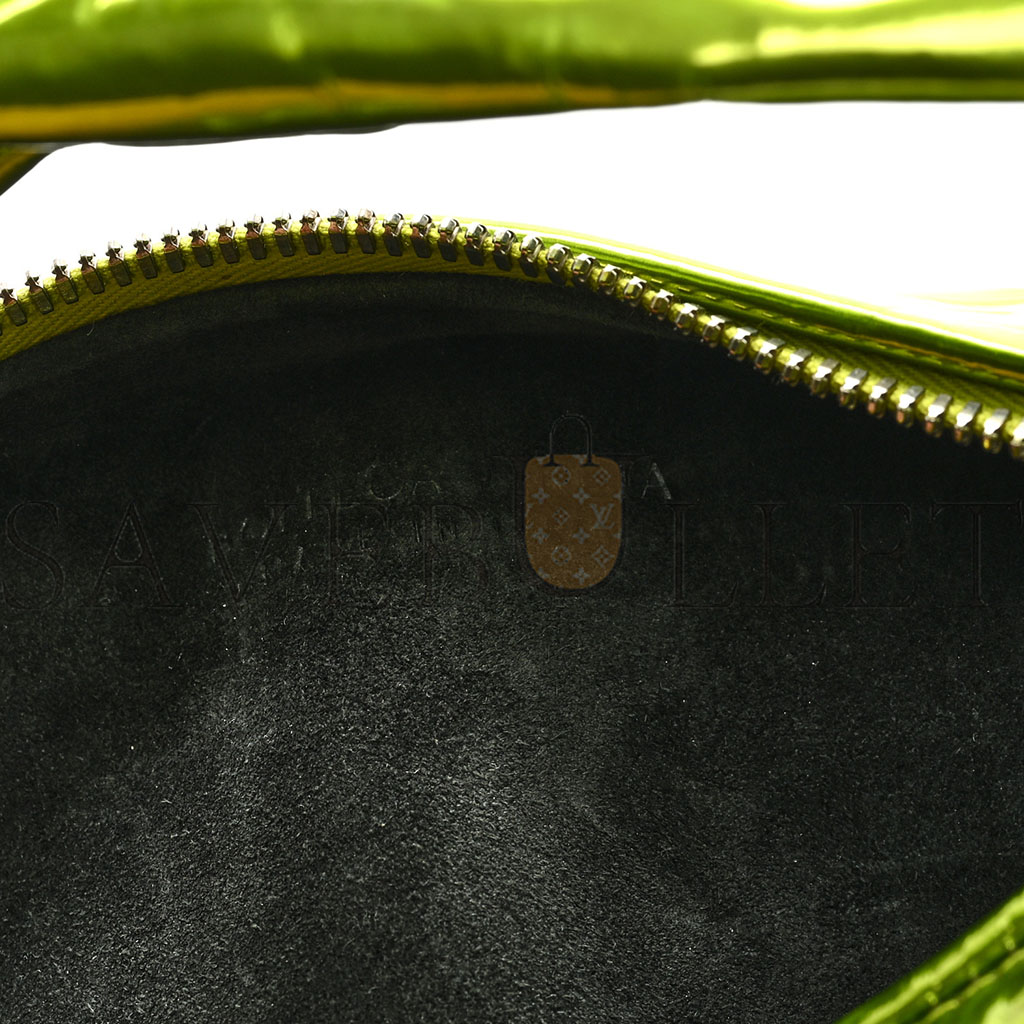 BOTTEGA VENETA METALLIC CRUSHED CALFSKIN MINI JODIE CHLOROPHYLL (25*14*3cm) BOTTEGA VENETA METALLIC CRUSHED CALFSKIN MINI JODIE CHLOROPHYLL (25*14*3cm)
