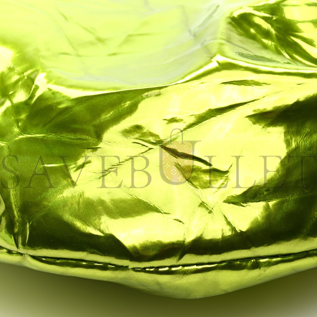 BOTTEGA VENETA METALLIC CRUSHED CALFSKIN MINI JODIE CHLOROPHYLL (25*14*3cm) BOTTEGA VENETA METALLIC CRUSHED CALFSKIN MINI JODIE CHLOROPHYLL (25*14*3cm)