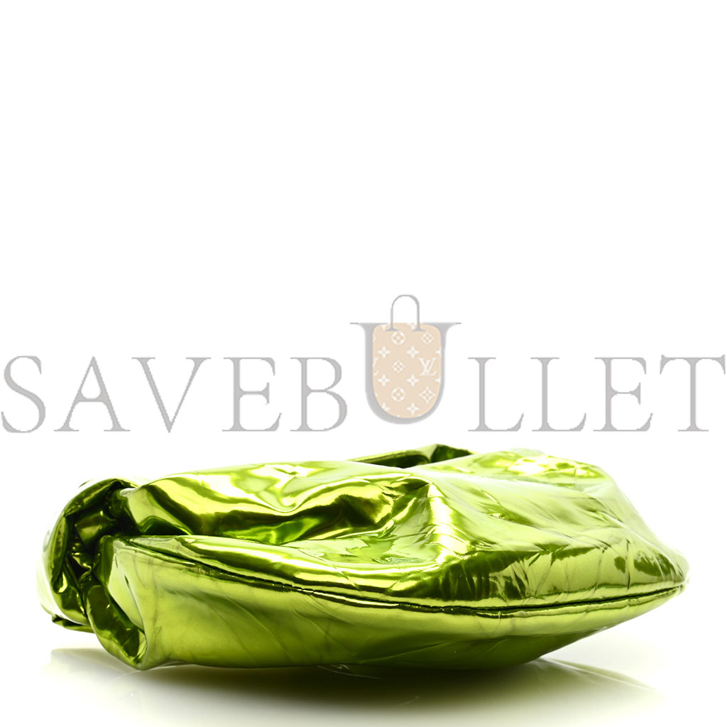 BOTTEGA VENETA METALLIC CRUSHED CALFSKIN MINI JODIE CHLOROPHYLL (25*14*3cm) BOTTEGA VENETA METALLIC CRUSHED CALFSKIN MINI JODIE CHLOROPHYLL (25*14*3cm)